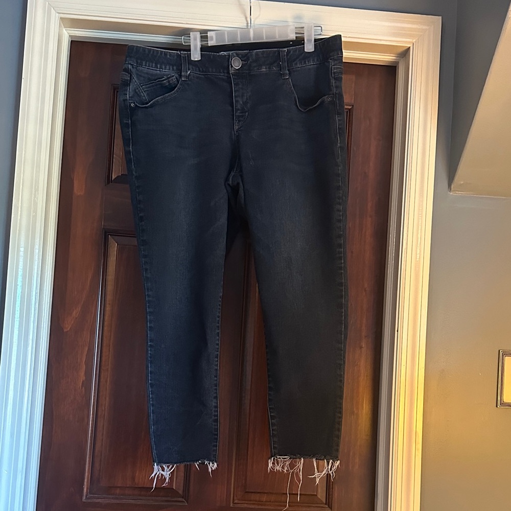 Wit & Wisdom size 18W AbSolution High Waist Ankle Skinny Jeans in Indigo.